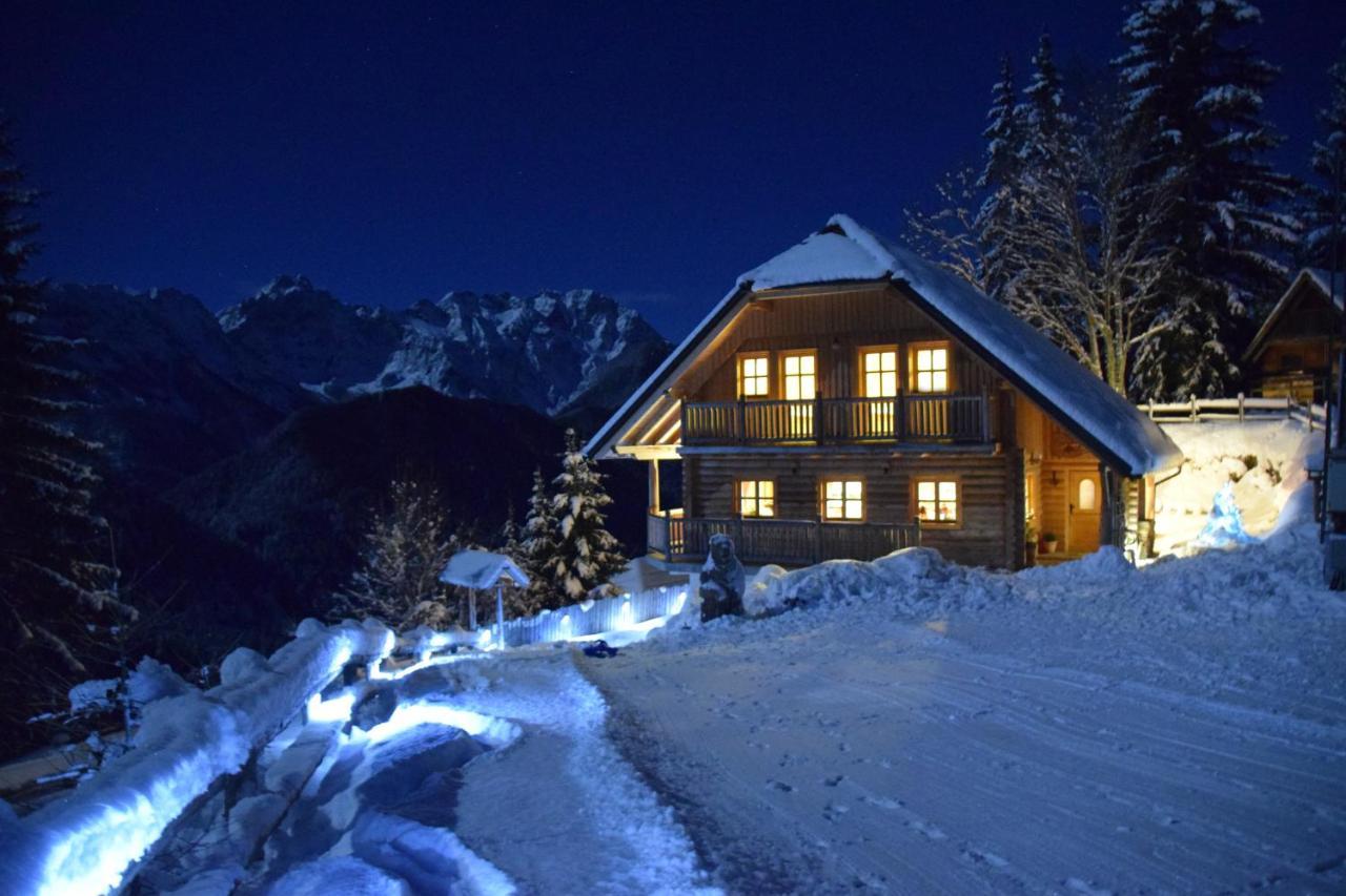 Holiday Chalet "Alpine Dreams" With Private Wellness Solčava المظهر الخارجي الصورة