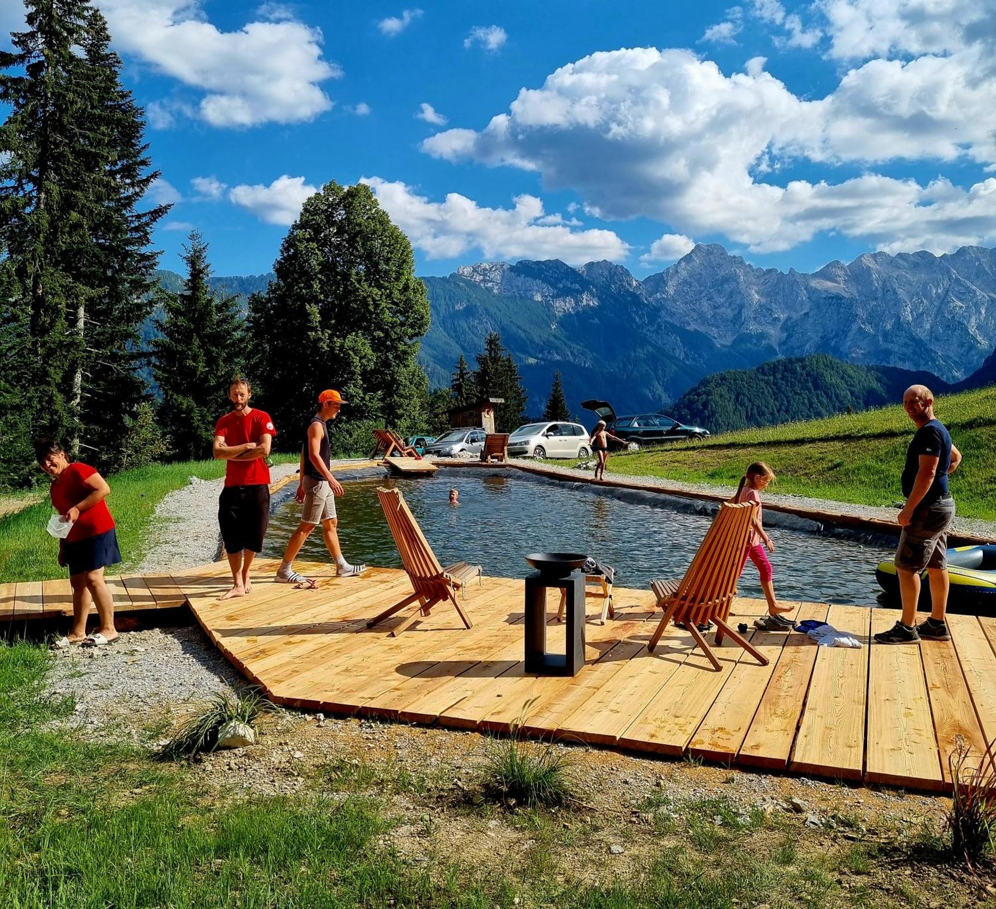 Holiday Chalet "Alpine Dreams" With Private Wellness Solčava المظهر الخارجي الصورة
