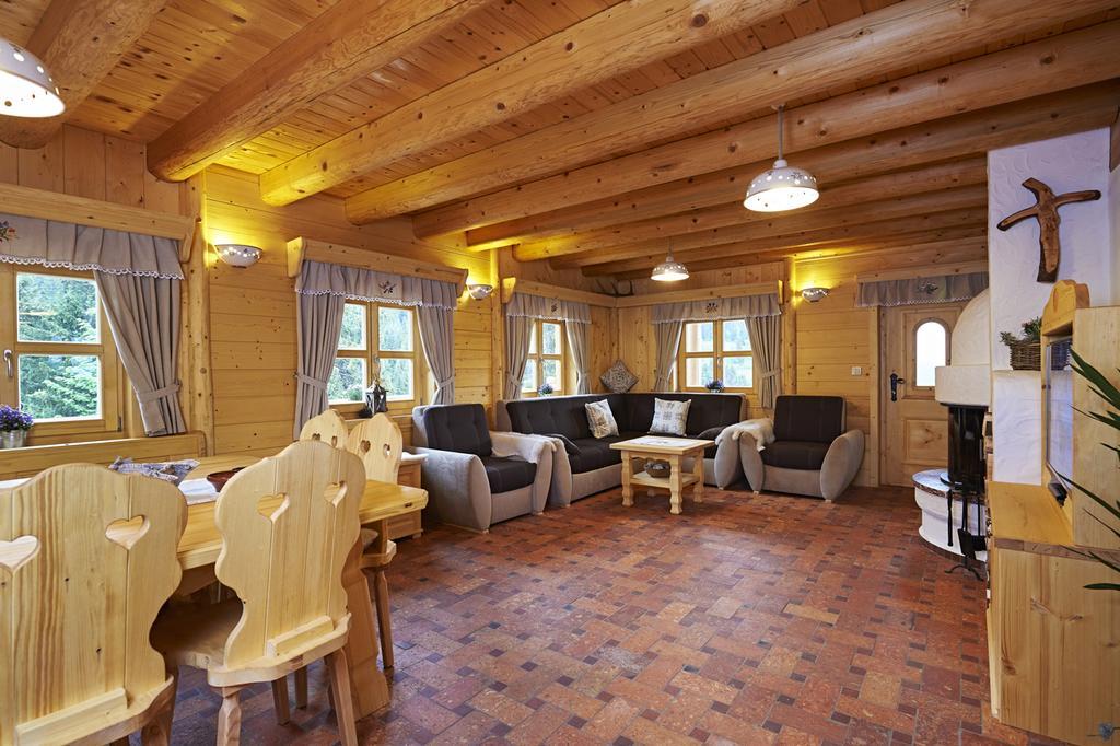 Holiday Chalet "Alpine Dreams" With Private Wellness Solčava الغرفة الصورة