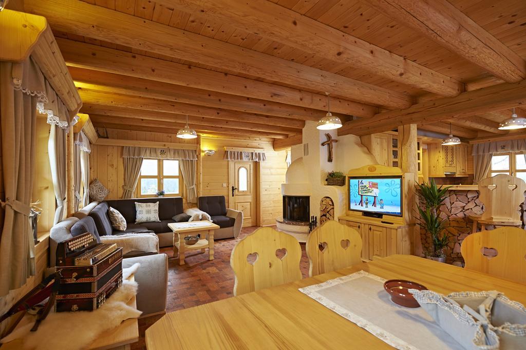 Holiday Chalet "Alpine Dreams" With Private Wellness Solčava الغرفة الصورة