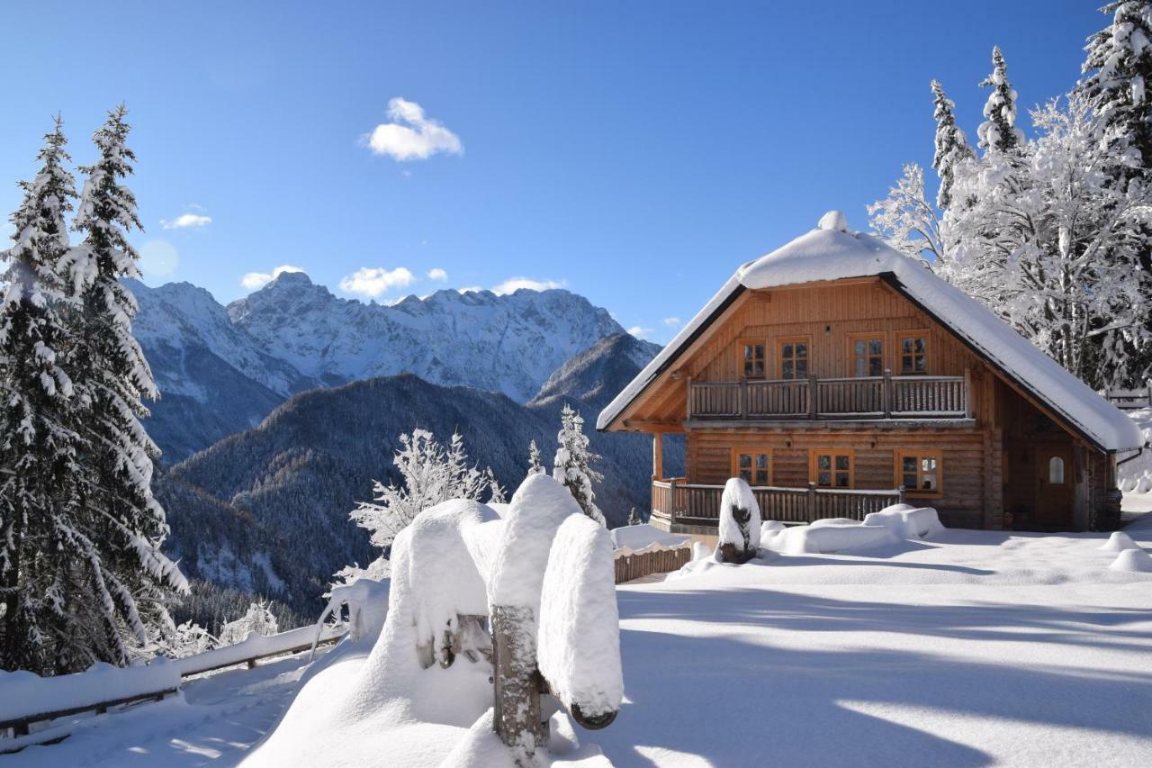 Holiday Chalet "Alpine Dreams" With Private Wellness Solčava المظهر الخارجي الصورة