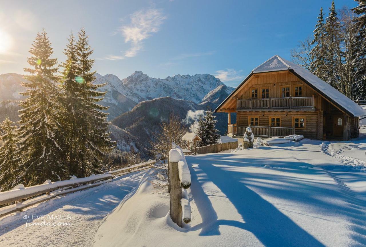 Holiday Chalet "Alpine Dreams" With Private Wellness Solčava المظهر الخارجي الصورة