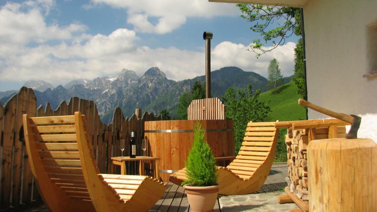 Holiday Chalet "Alpine Dreams" With Private Wellness Solčava المظهر الخارجي الصورة